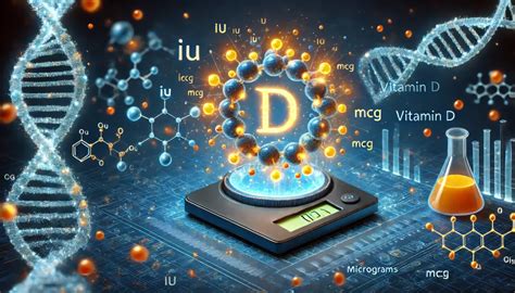 Converting Vitamin D: Understanding Vitamin D International Units to ...