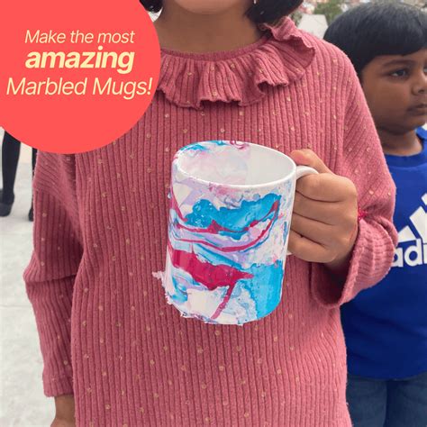 DIY Mug Marbling Kit | Art & Craft Kit | Kitsters