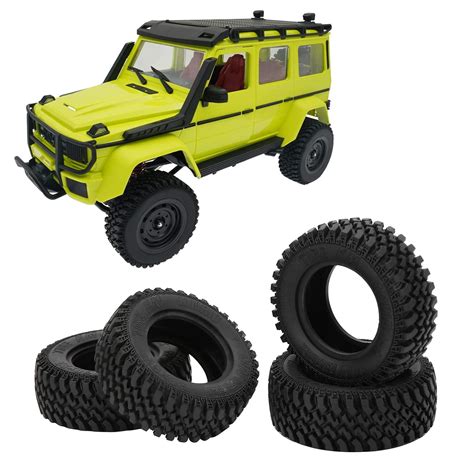 Rc Wheels Tyre, Rc Front and Rear Tires Rubber Tires 4Pcs Sponge Lining ...