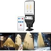 Homehop All in One Solar Street Light Outdoor 50W Motion Sensor Wall ...