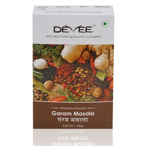 DEVEE Garam Masala Powder, 100g : Amazon.in: Grocery & Gourmet Foods