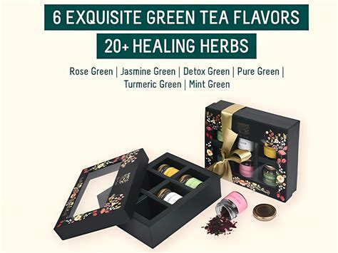 Green Tea Box - 6 Flavors – OhCha.in