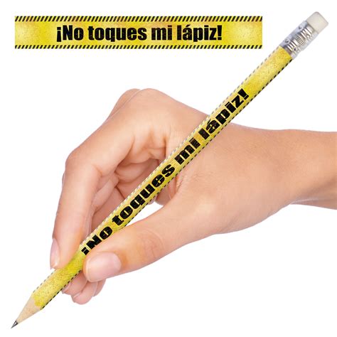 ¡No toques mi lápiz! Enhanced® Spanish Pencils (2 dozen), Spanish ...