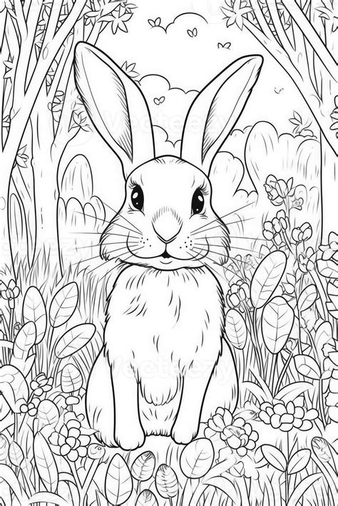 Cute Coloring Pages Bunny