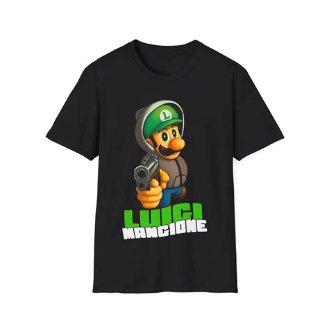 Luigi Mangione Shirt - Super Mario Bros-inspired design Tee - AshBubble