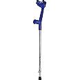 MUBBA Elbow Crutches Hand Stick one Leg Blue : Amazon.in: Health ...
