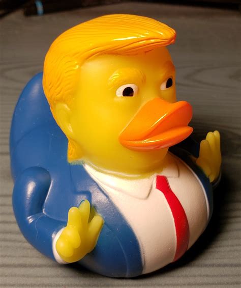 Donald Trump Rubber Duck 4” for Jeep Ducking & Cruise Ducking NEW - Switch