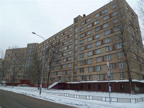 Общежитие № 4 Московского педагогического государственного университета ...