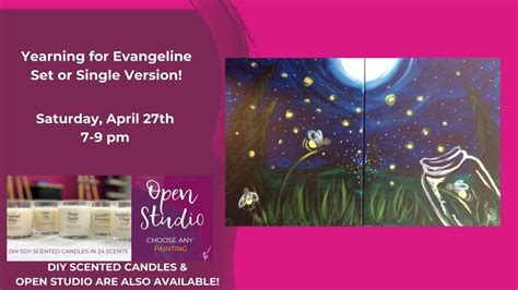 Yearning for Evangeline Set or Single-DIY Scented Candles & Open Studio ...