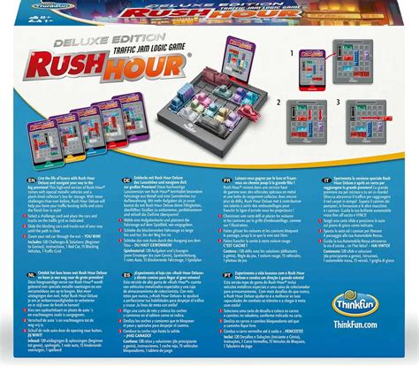 ThinkFun Rush Hour Game Deluxe Edition Ravensburger - ToyWiz