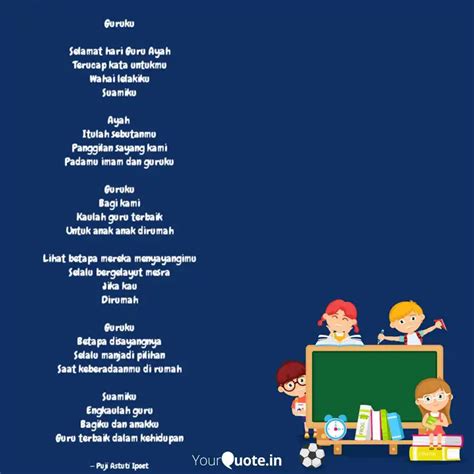 Guruku Selamat hari Guru... | Quotes & Writings by Puji Astuti Ipoet ...