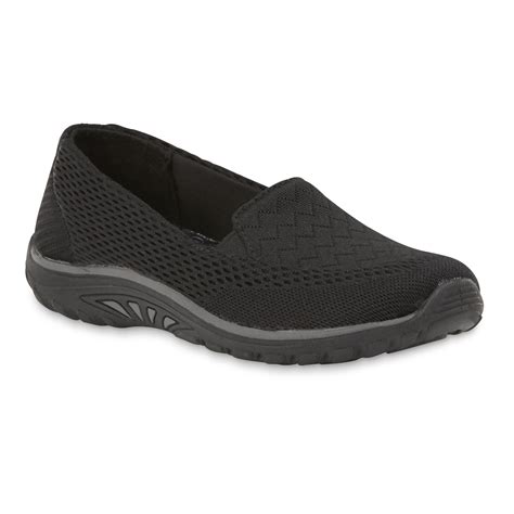 Ladies Black Slip Ons