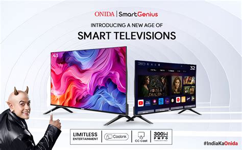 Onida 108 cm (43 inch) Full HD Smart TV 43ACF (Black) : Amazon.in ...