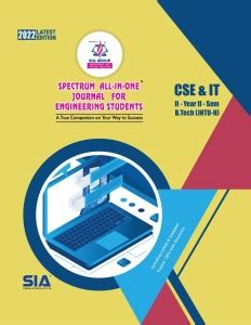 B.Tech II-Year II-Sem (CSE & IT) Spectrum ALL-IN-ONE JNTU-Hyderabad ...