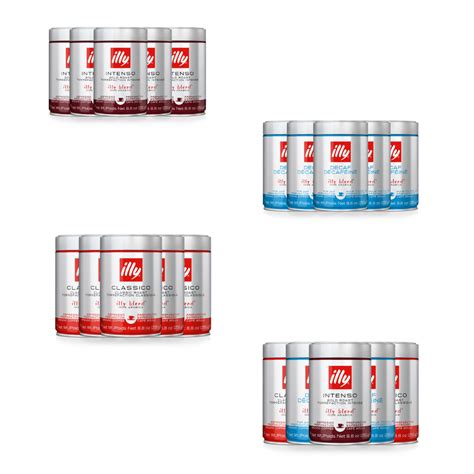 Buy illy 9+3 Bundle: Ground Espresso Coffee 250g Can