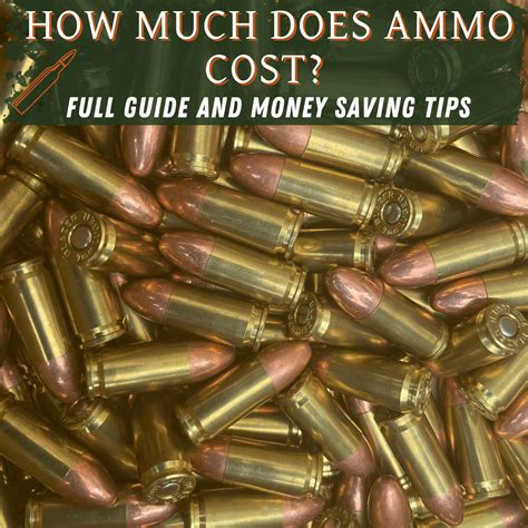 How Much Does Ammo Cost? - 2025 Guide With Helpful Tips