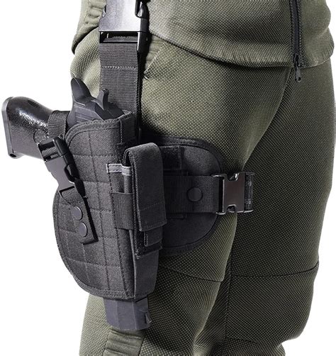 Drop-Leg-Holster-Thigh-Holster-Molle-Airsoft-Holster-with-Magazine ...
