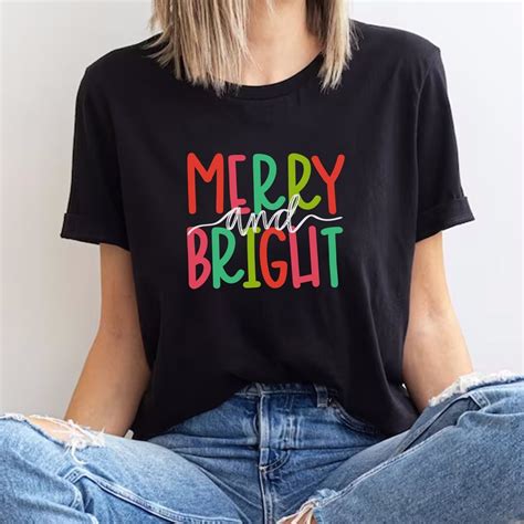Christmas T-shirt, Womens Christmas T-shirt, Christmas T-shirts for ...