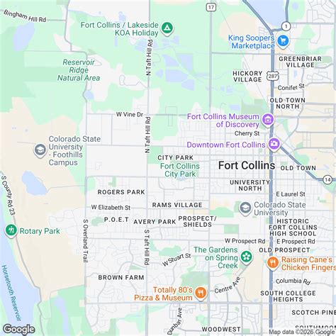Book City Park Nine Golf Course Tee Times in Fort Collins, Colorado