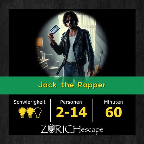 URBANmission: Jack the Rapper in Zürich | Indoor Escape Game
