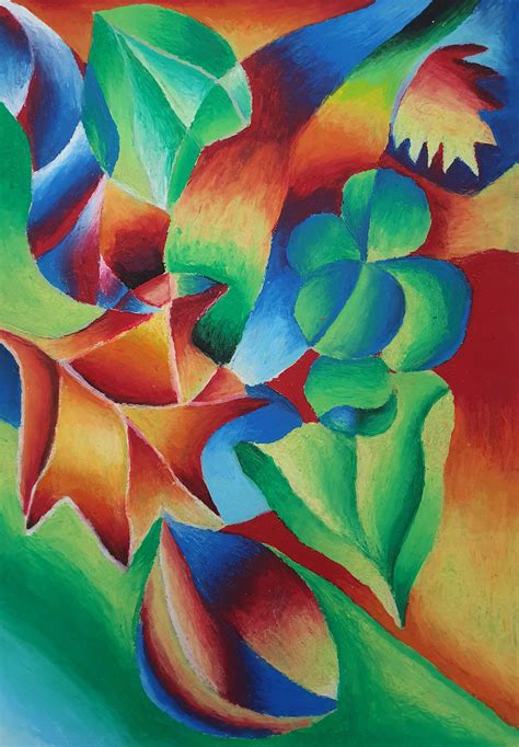 Oil Pastel Projects 的图像结果