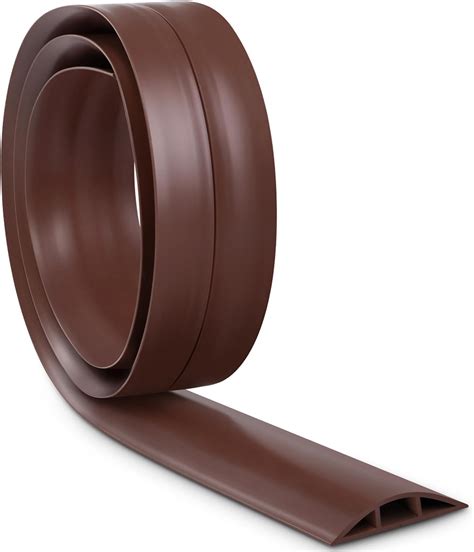 Amazon.com: LZEOY Cable Cover Floor 6FT, Brown Floor Cord Cover, Single ...