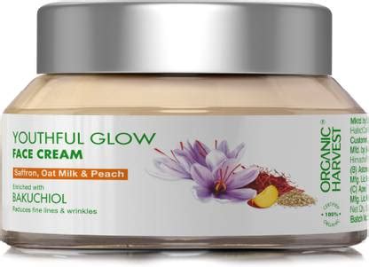 Organic Harvest Youthful Glow Face Moisturising Cream for Pigmentation ...