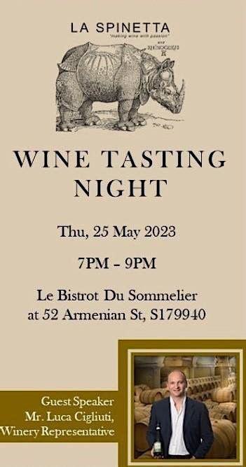 WINE MASTERCLASS SERIES 2023, Le Bistrot du Sommelier, Singapore, 25 ...