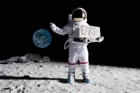 Finally! A Russian man on the Moon