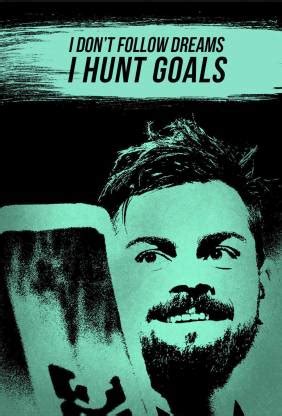 Virat Kohli Motivational Jumbo Poster for Room & Office (24 Inch X 36 ...