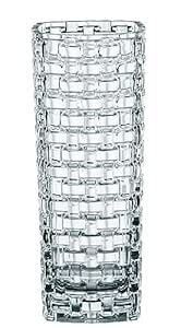 Buy Nachtmann Bossa Nova Crystal Vase, Clear Glass, 11- Inch, Home ...