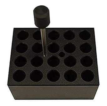 JULABO JRS.4002.07 Heater Block, 20 Holes for 13 mL Vials for Use with ...