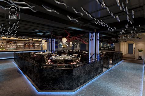 鱼上渔海鲜餐厅——重庆海鲜餐厅设计公司|空间|室内设计|重庆餐馆设计公司 - 原创作品 - 站酷 (ZCOOL)