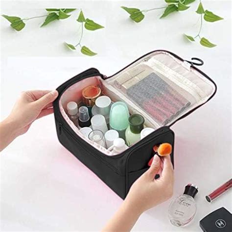 GOCART WITH G LOGO Polyester Portable Hanging Travel Organizer Cosmetic ...