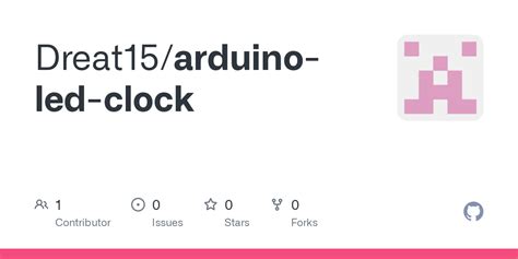 GitHub - Dreat15/arduino-led-clock