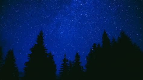Dark Blue Night Sky