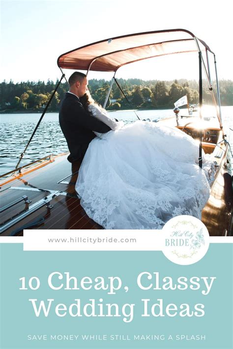 10 Cheap but Classy Wedding Reception Ideas You'll Love | HCB