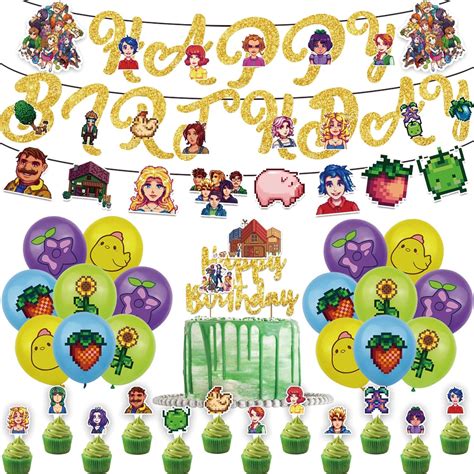 Stardew Valley Birthday Party Decorations Simulation Australia | Ubuy