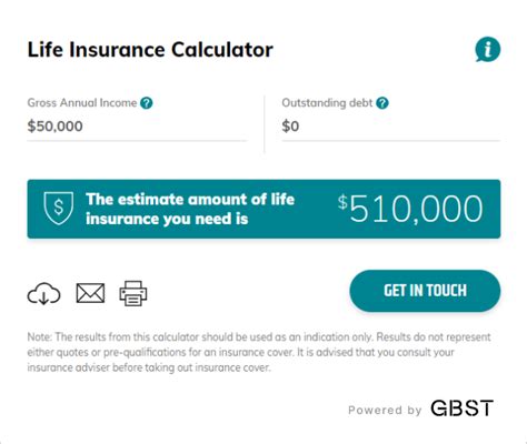 Life Insurance Calculator | GBST Equate