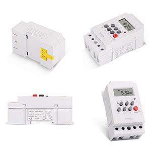 Blackt Electrotech BT41D4 : Digital Timer Switch Relay DIN Rail, 25 ...