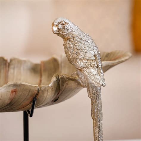 Leaf Paradise Parrot Tray With Stand Large Online - Premium Decor ...
