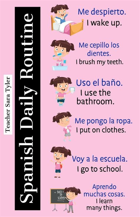 Image result for Spanish Daily Routine