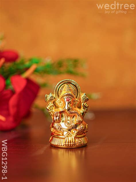 Zinc Alloy Ganesha Idol - WBG1298 – Wedtree
