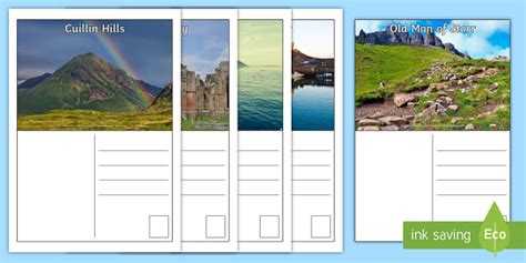 Scotland Postcards (teacher made) - Twinkl