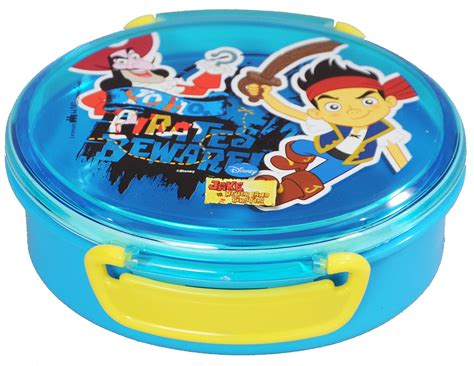 Buy Disney Jake and The Never Land Pirates Plastic Lunch Box, 400ml ...