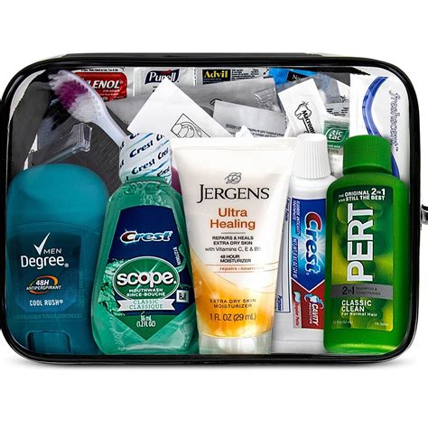 Premium Toiletry Travel Kit - 20 Piece Set for Quality Personal Care ...