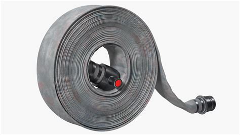 Rolled Up Fire Hose Used 3D model | 3D Molier International