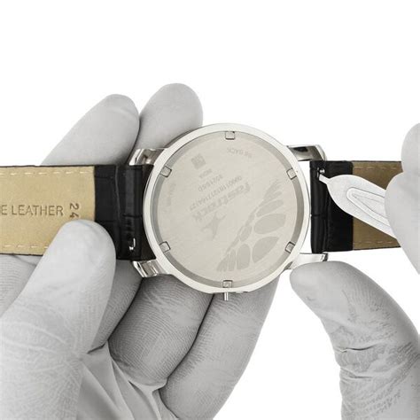 Buy Online 24 mm Black Genuine Leather Strap for Men - nf101015024sq/p ...