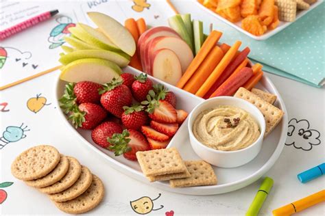 Ideas de snacks saludables para niños en edad escolar