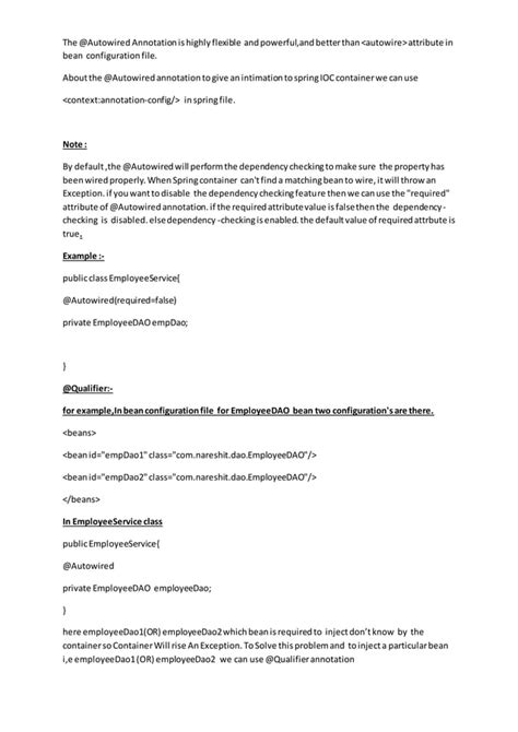 Spring Annotations Explained 的图像结果